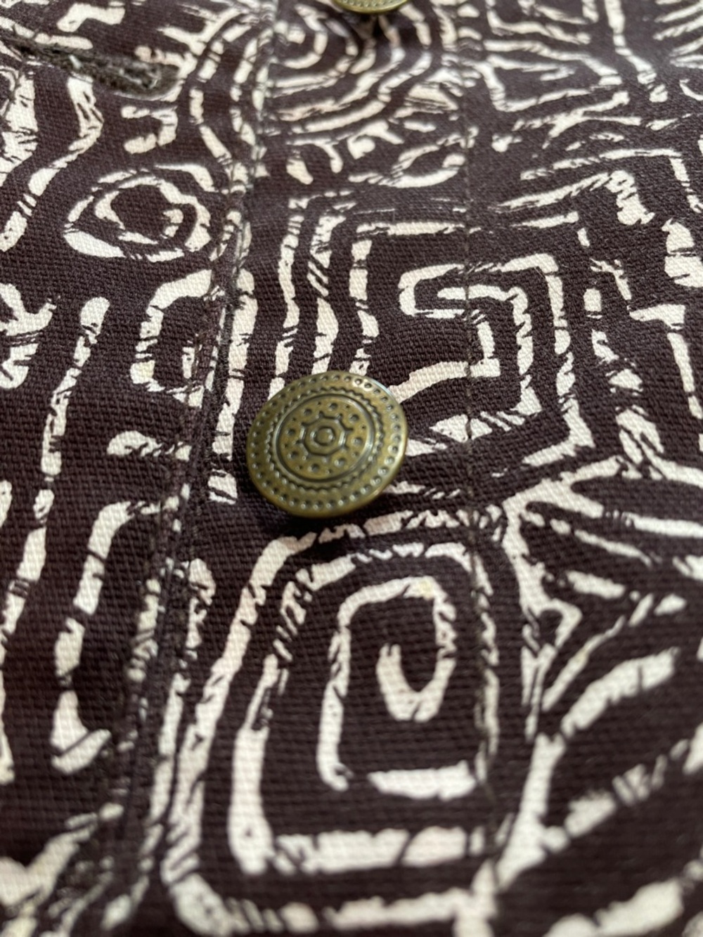 Ruby Rd. Printed cotton jacket 10P - Picture 6 of 13